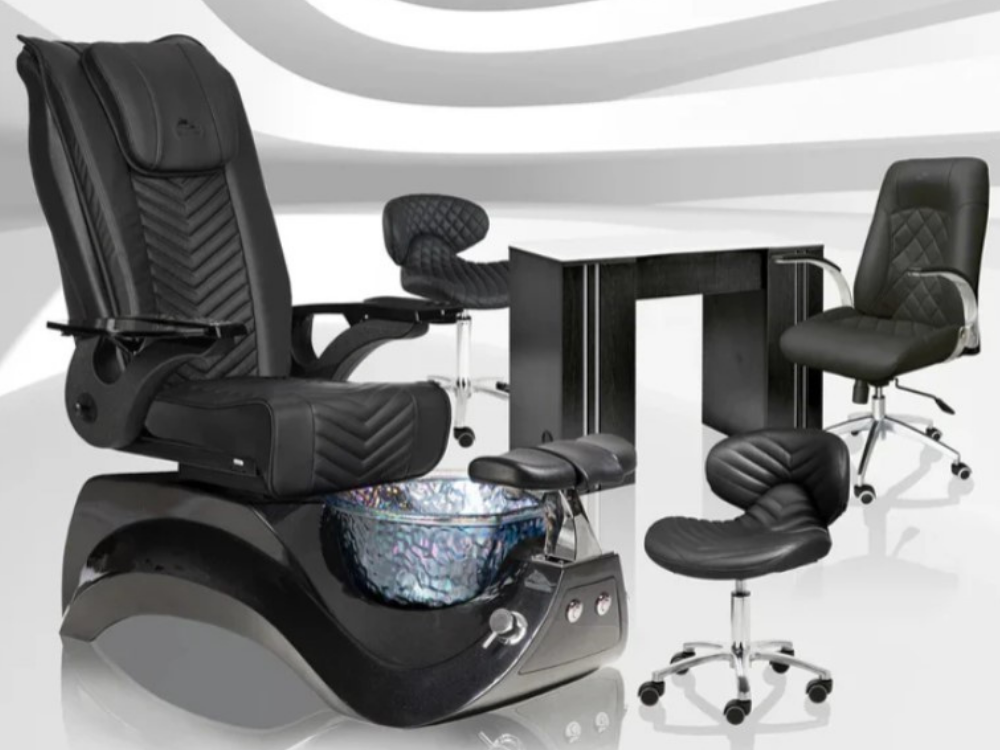 Alden Crystal Pedicure Chair Package Deal with lots of different furniture sets available.