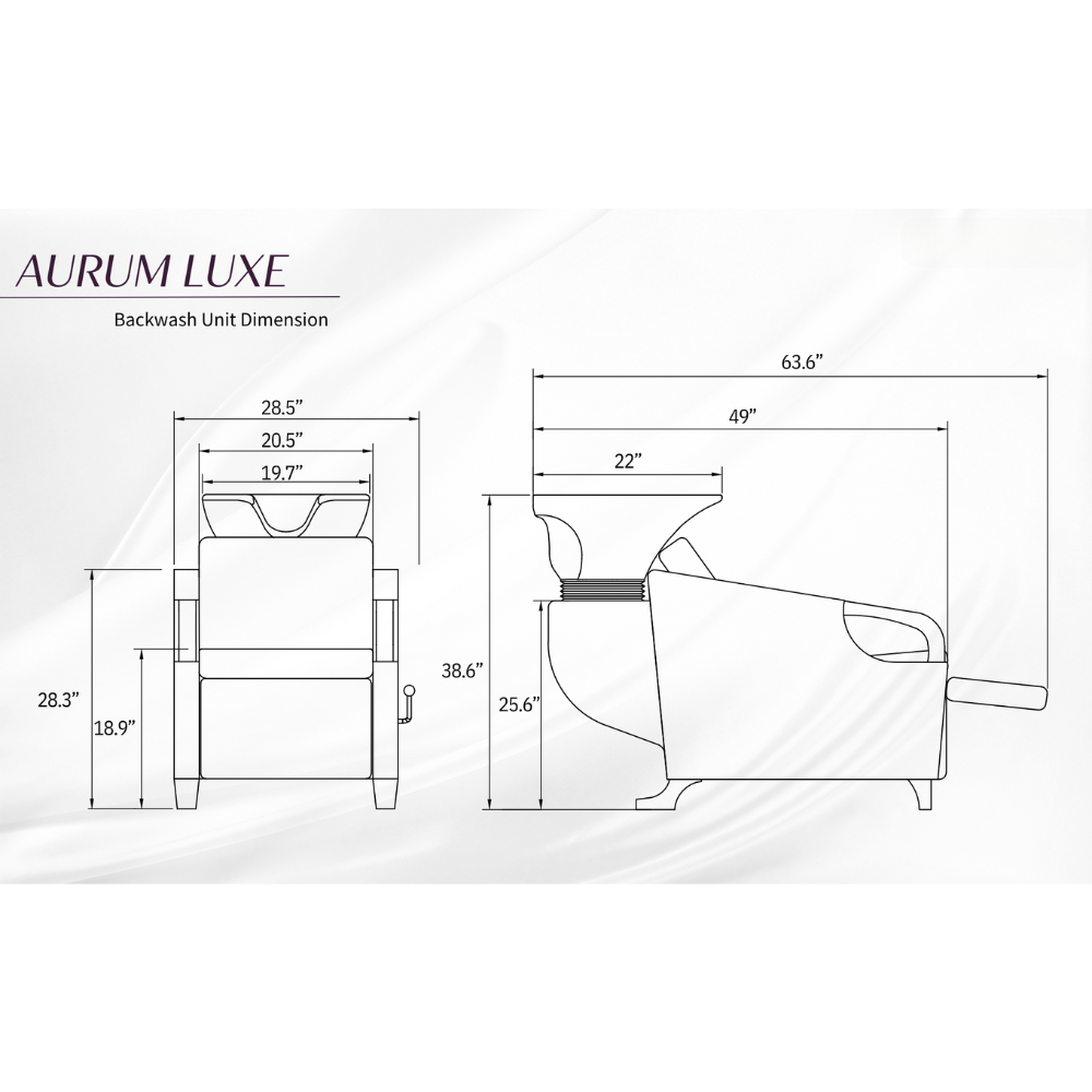 Aurum Luxe Backwash Unit