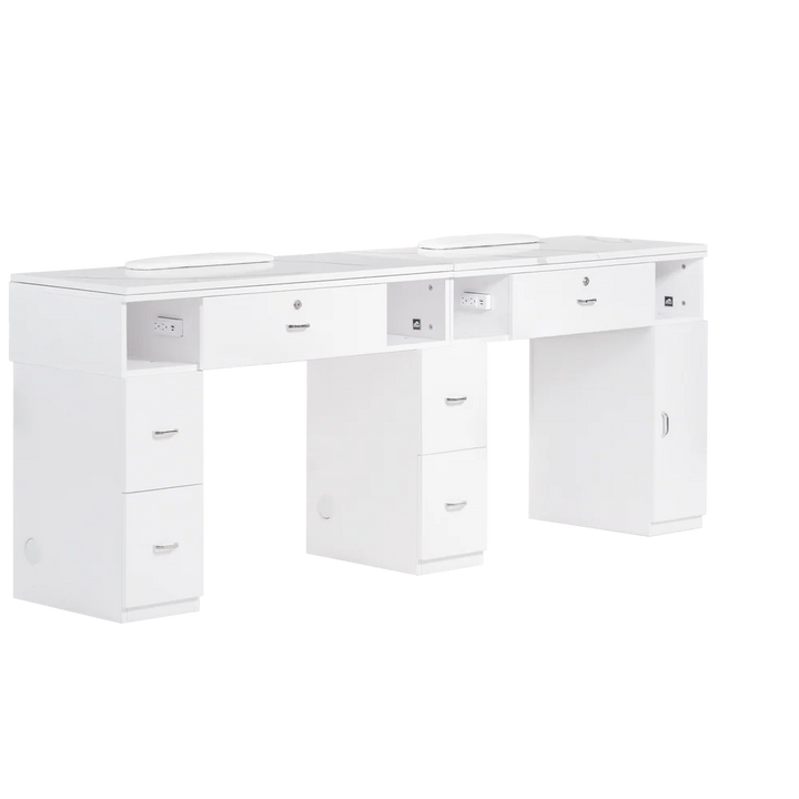 Mira Double Manicure Table