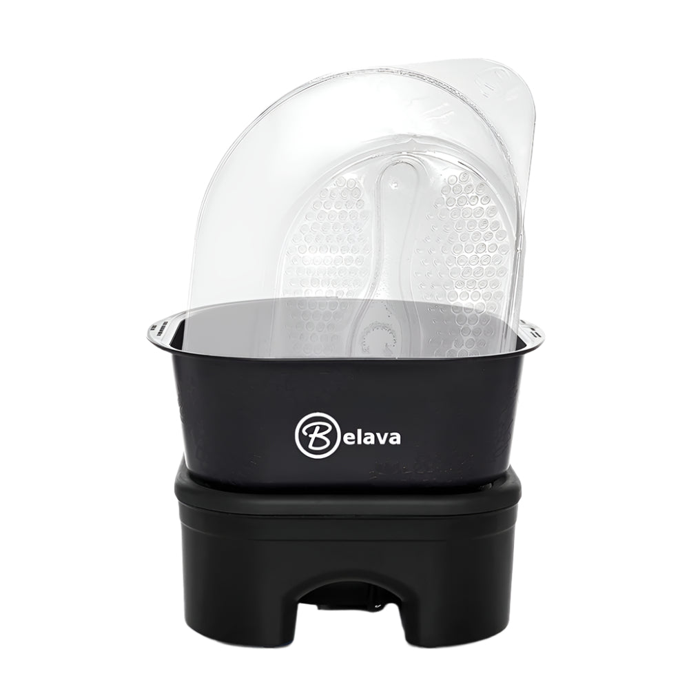 Pro Foot Massager in Black | w/ Heat & Vibration | Belava Portable Spa Pro Foot Beauty Spa Expo Pro Foot Massager in Black | w/ Heat & Vibration | Belava Portable Spa Pro Foot Beauty Spa Expo