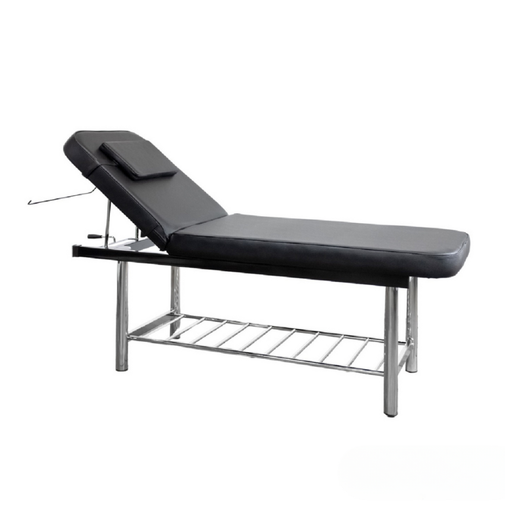 Professional Dermalogic SABLE spa table with adjustable positioning for massage and waxing treatments.