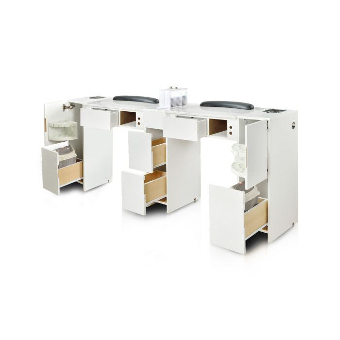 SaniSmart IMC Vented Double Nail Table