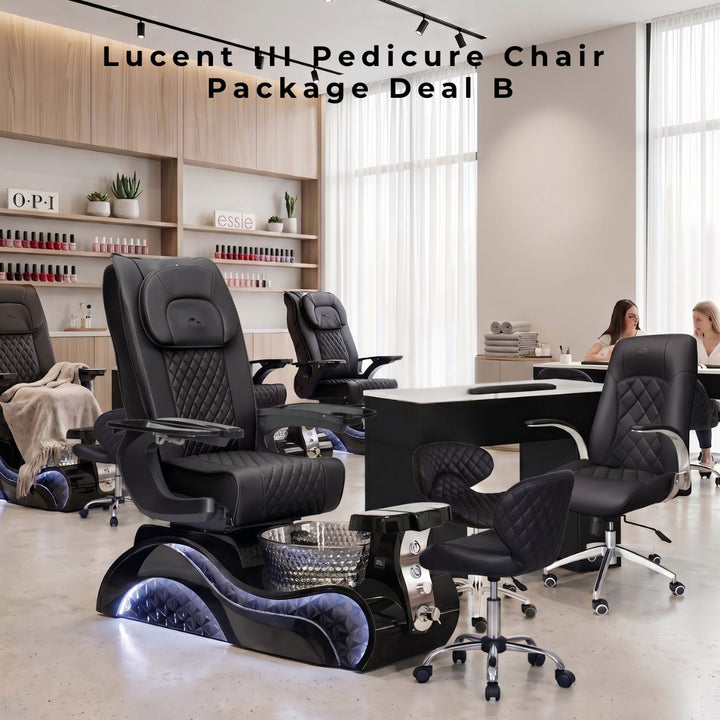 Lucent III Pedicure Chair Package Deal