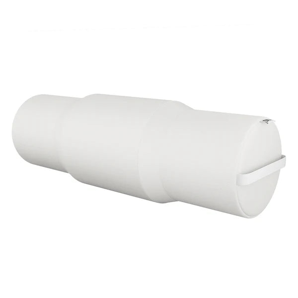 "DIR Professional white Multi-Segmented Bolster - Contoured Spinal Alignment & Full Round Support