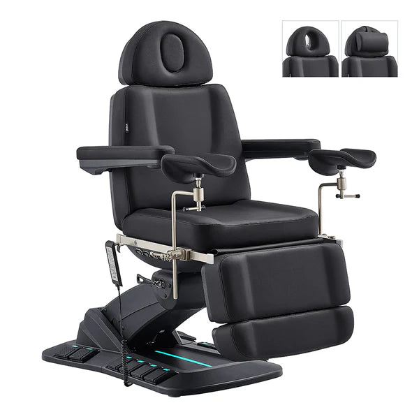 Geneva 4-Motors Exam Table with Stirrups - OB GYN Gynecology