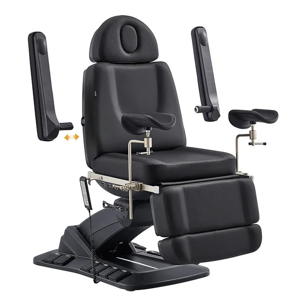 Geneva 4-Motors Exam Table with Stirrups - OB GYN Gynecology