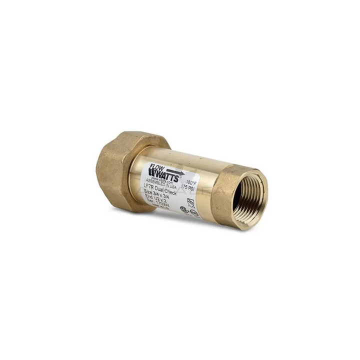 Dual Check Valve 3/4 x 3/4 - LF7R