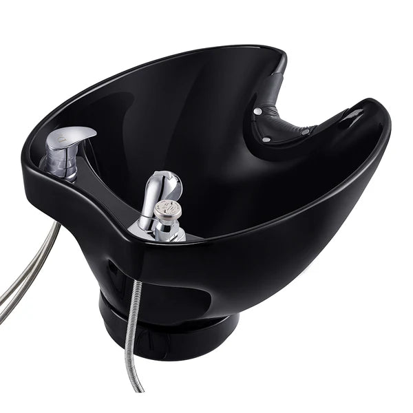 Ceramic Salon Shampoo Bowl Sink - Vacuum Breaker you