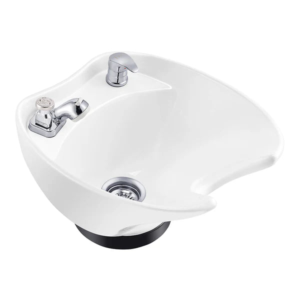 Ceramic Salon Shampoo Bowl Sink - Vacuum Breaker you