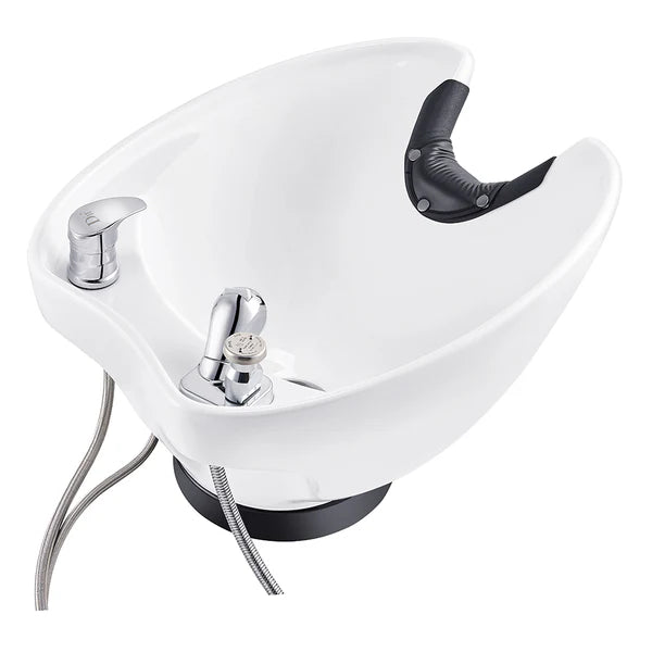 Ceramic Salon Shampoo Bowl Sink - Vacuum Breaker you