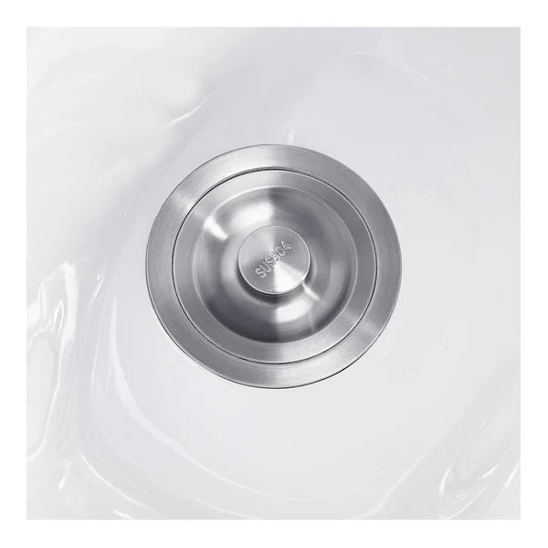 Ceramic Salon Shampoo Bowl Sink - Vacuum Breaker you