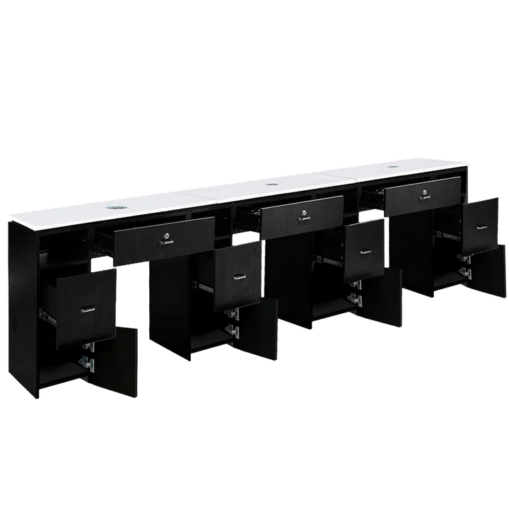 NM 906T Triple Nail Table