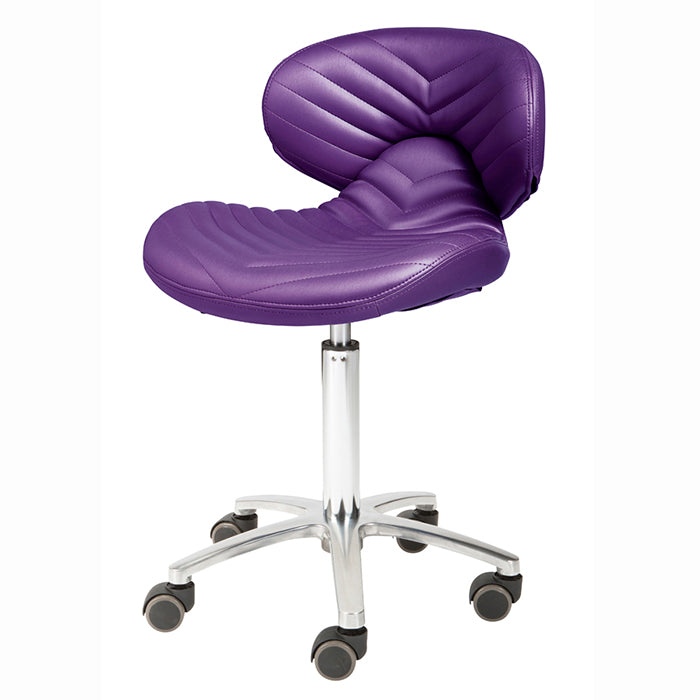 1010H Chevron Manicure Technician Stool