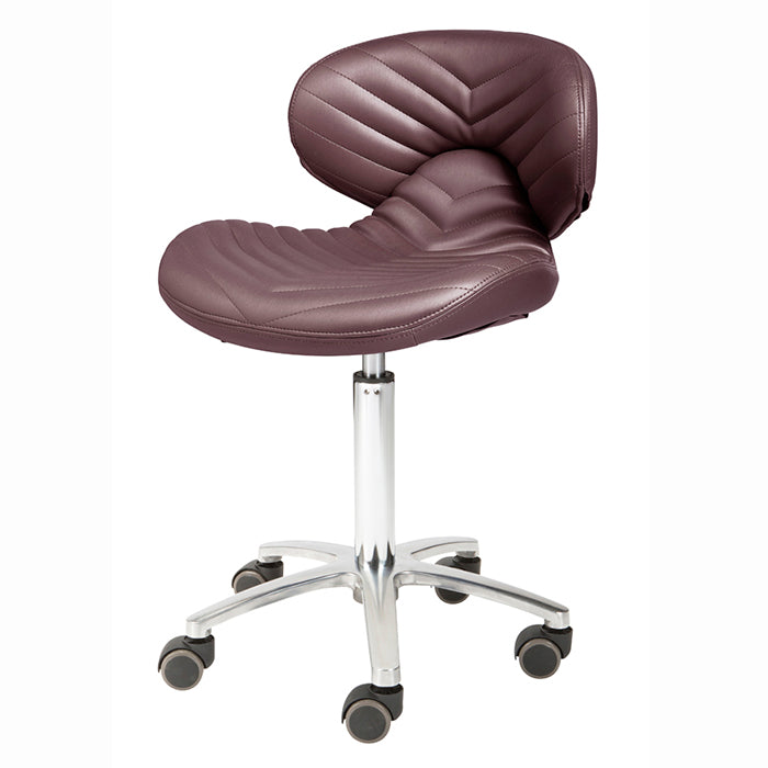 1010H Chevron Manicure Technician Stool