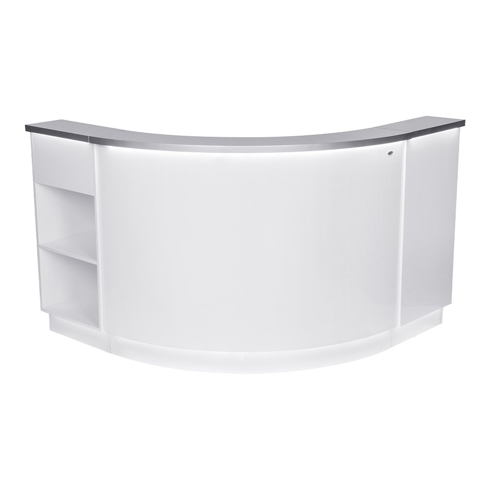 Janus Combination - LED Illuminated Curved Reception Desk