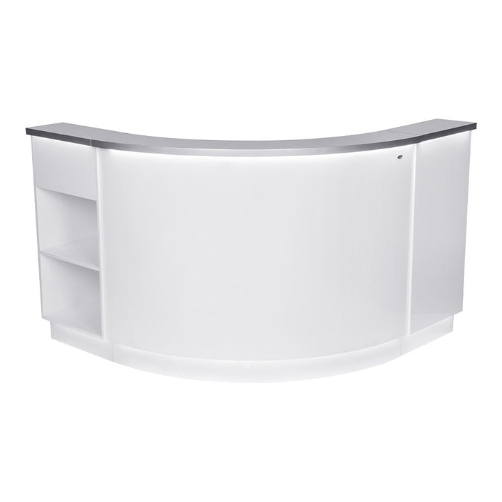 Janus Combination - LED Illuminated Curved Reception Desk