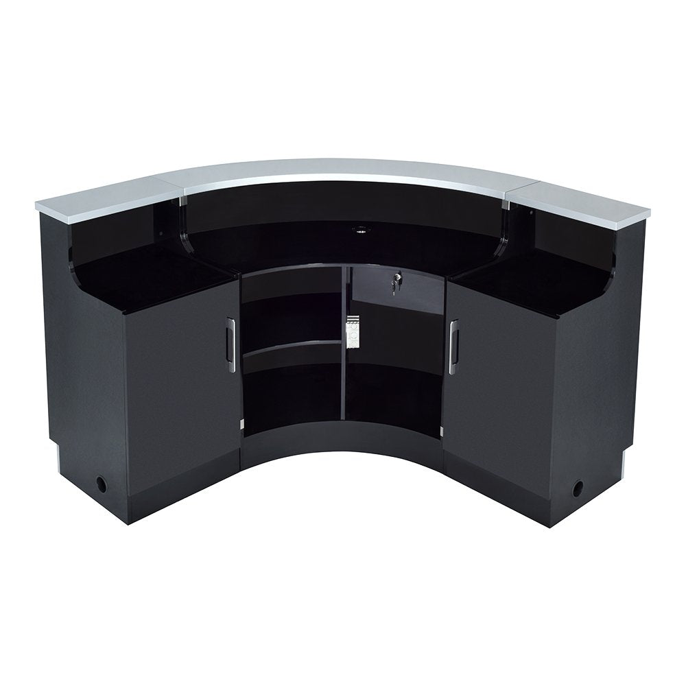 Janus Combination - LED Illuminated Curved Reception Desk