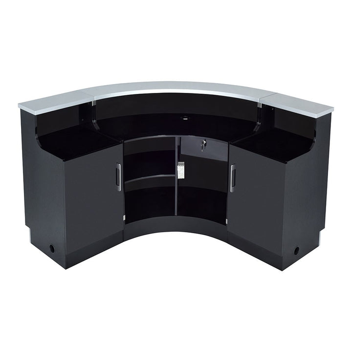 Janus Combination - LED Illuminated Curved Reception Desk