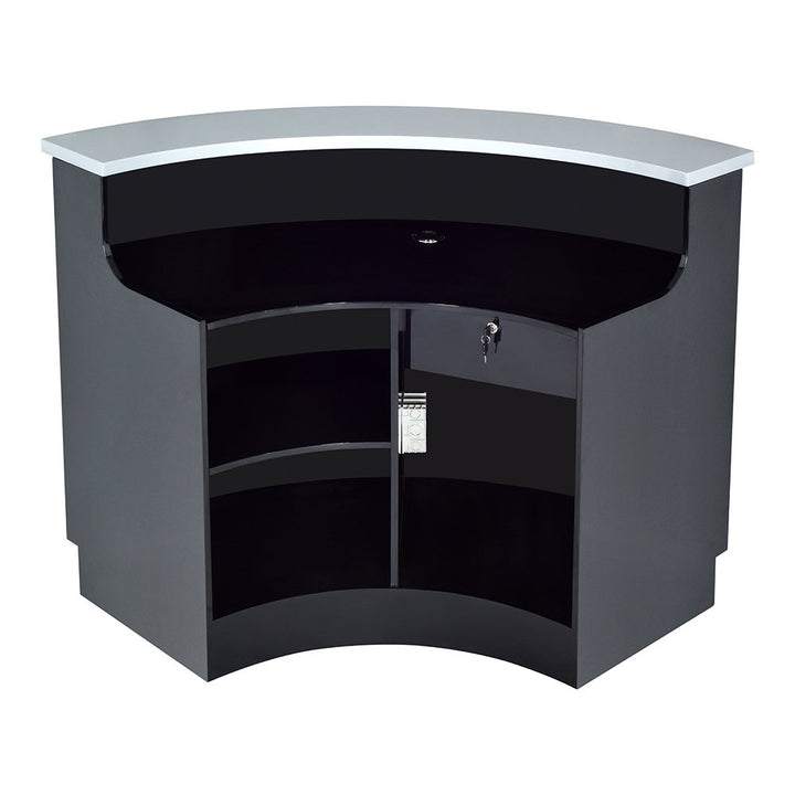 Janus Combination - LED Illuminated Curved Reception Desk