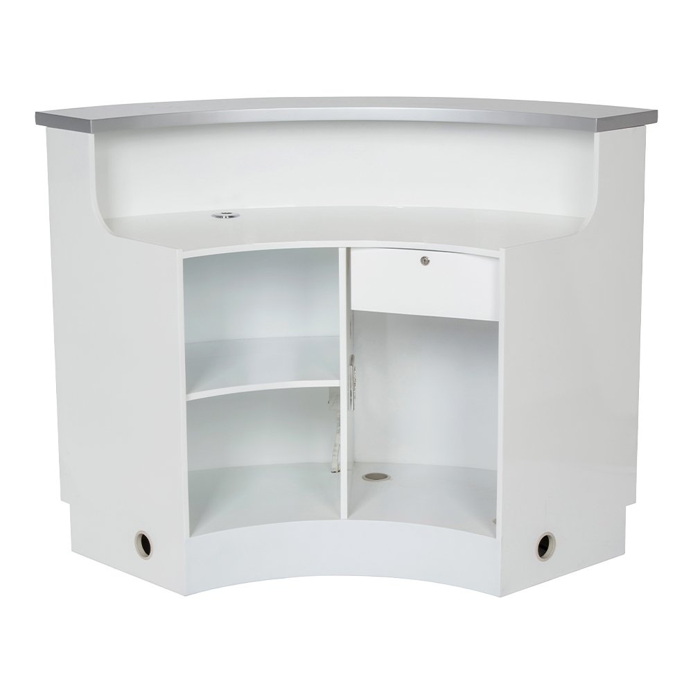 Janus Combination - LED Illuminated Curved Reception Desk