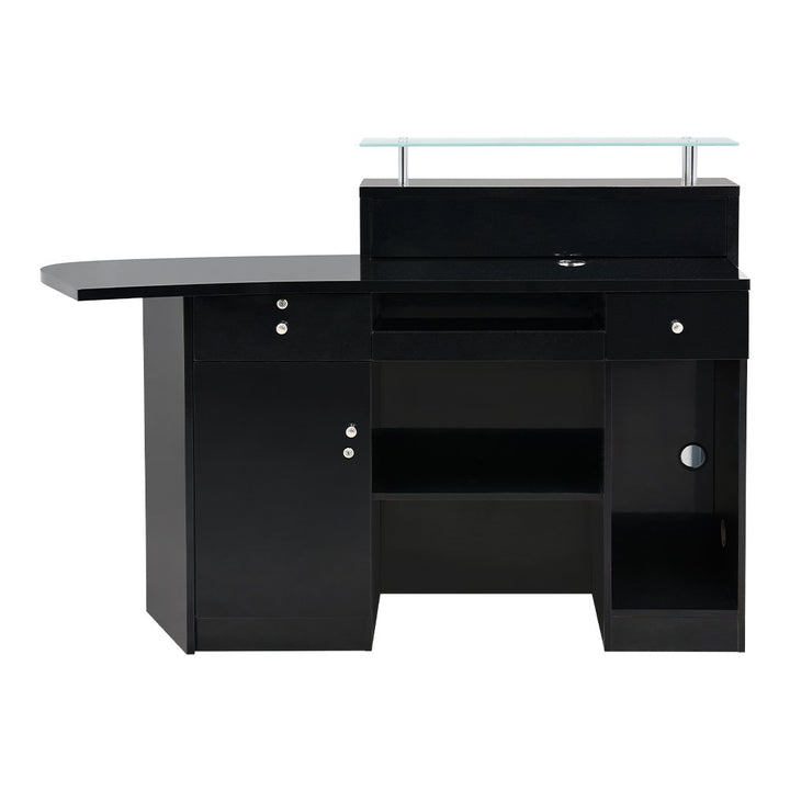Gattino Modern Reception Desk ADA approved with LED Lighting