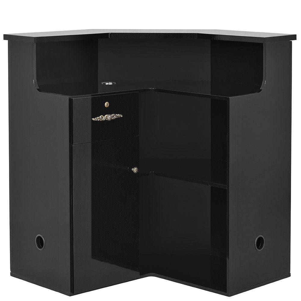 Valencia Combination - LED Standing Reception Desk