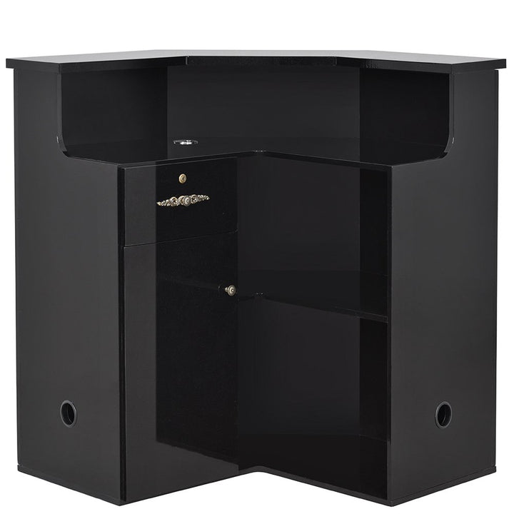 Valencia Combination - LED Standing Reception Desk