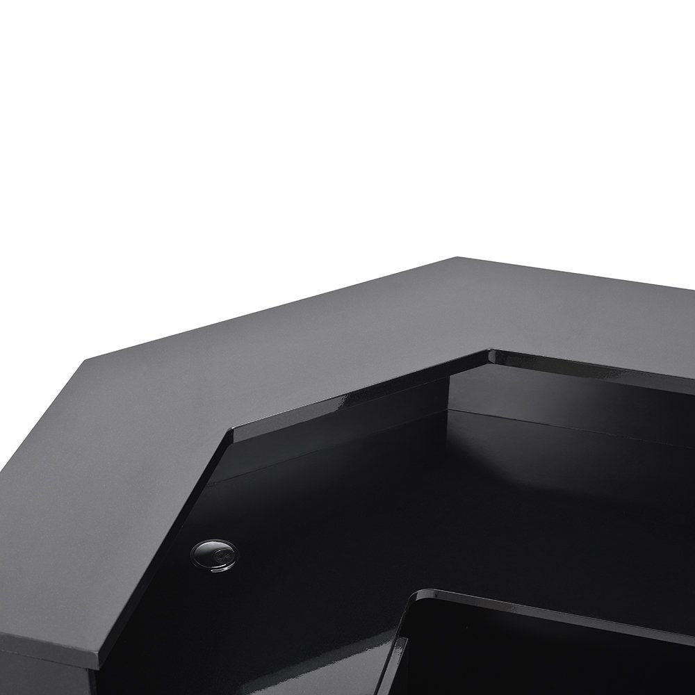 Valencia Combination - LED Standing Reception Desk