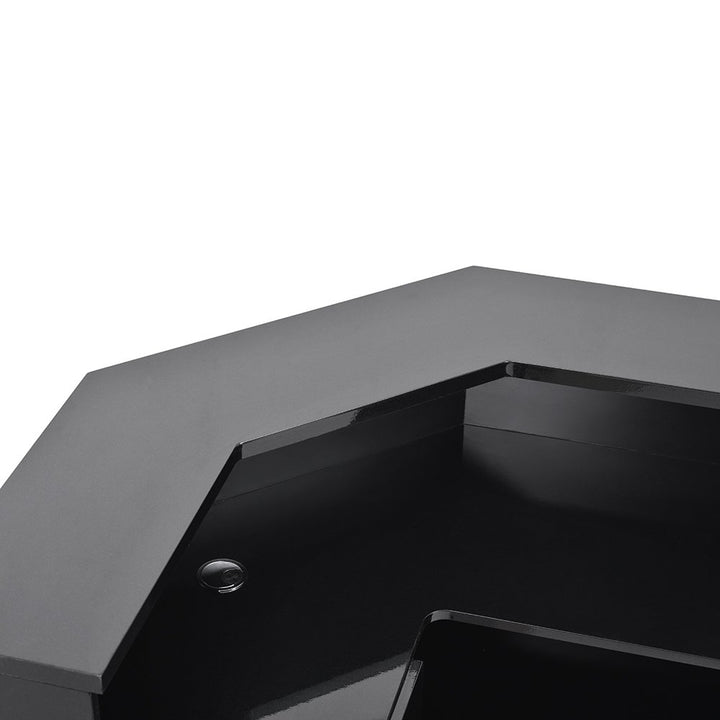 Valencia Combination - LED Standing Reception Desk