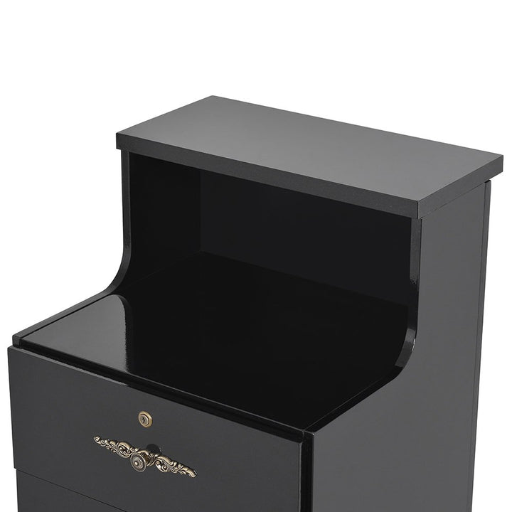 Valencia Combination - LED Standing Reception Desk