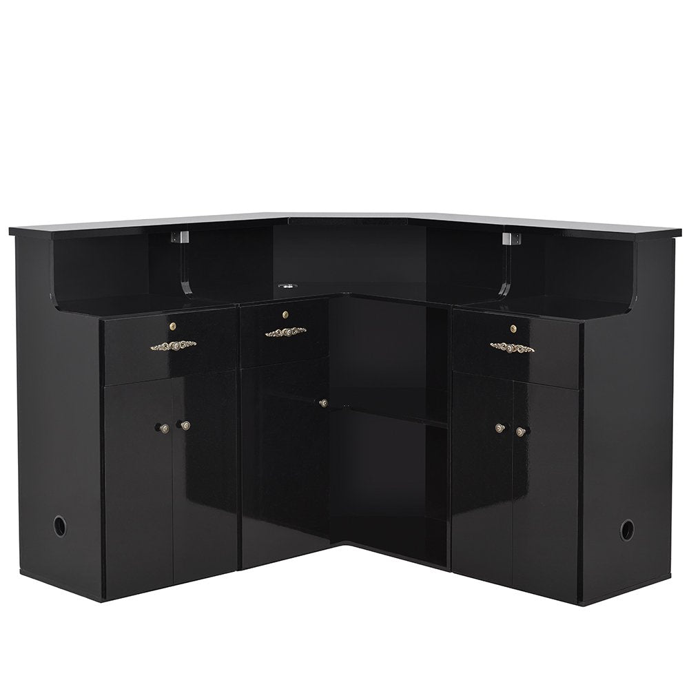 Valencia Combination - LED Standing Reception Desk