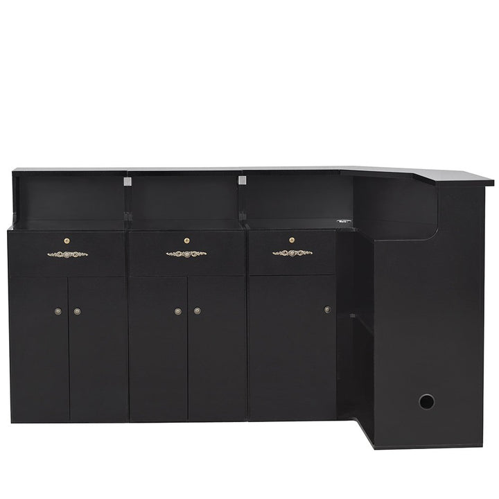 Valencia Combination - LED Standing Reception Desk