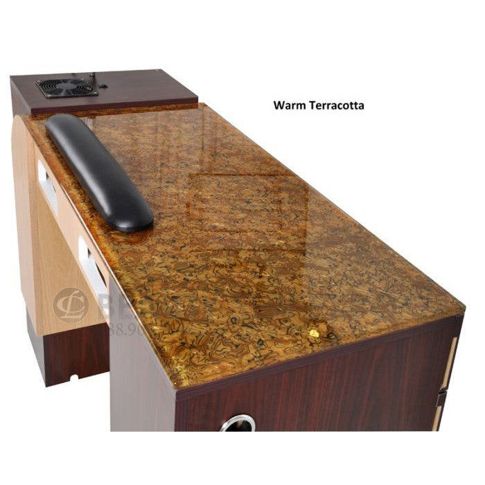 Ion Double Nail Table with UV Gel Lights