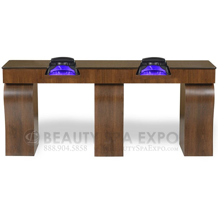 Double La Rose Nail Table