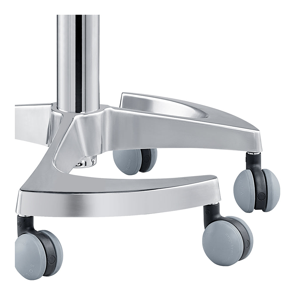 Tao Rolling Saddle Stool with Back
