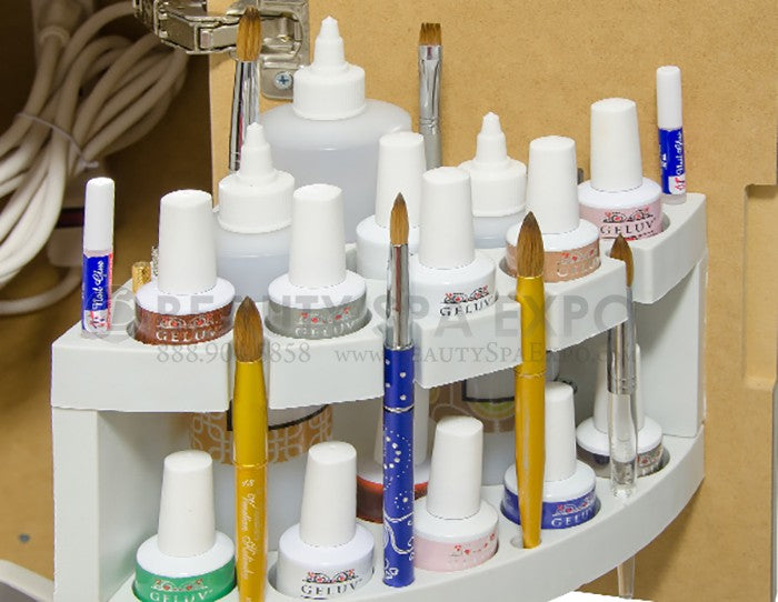 Ion Double Nail Table with UV Gel Lights