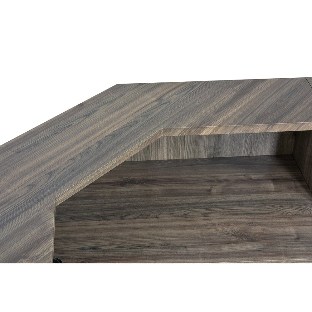 Valencia Combination - LED Standing Reception Desk