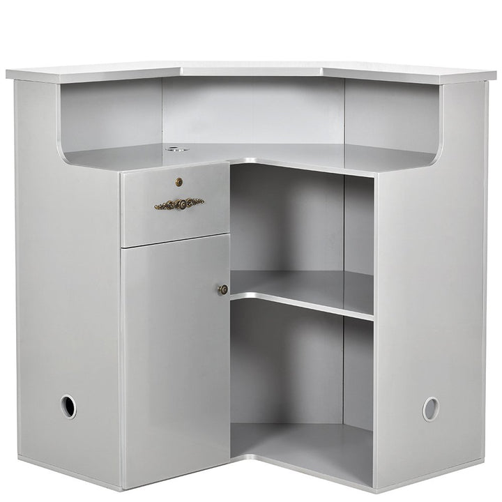 Valencia Combination - LED Standing Reception Desk