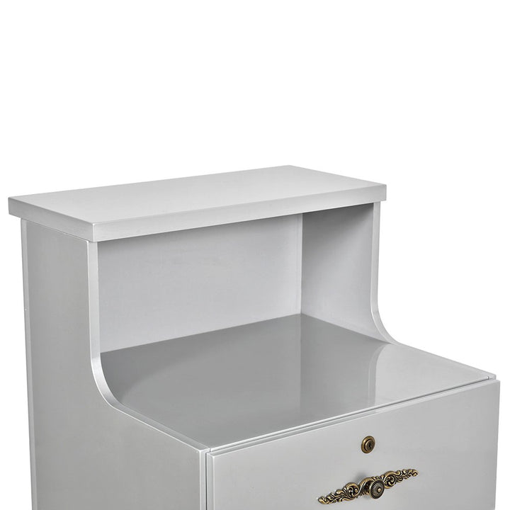 Valencia Prime - LED Antique Small Reception Desk