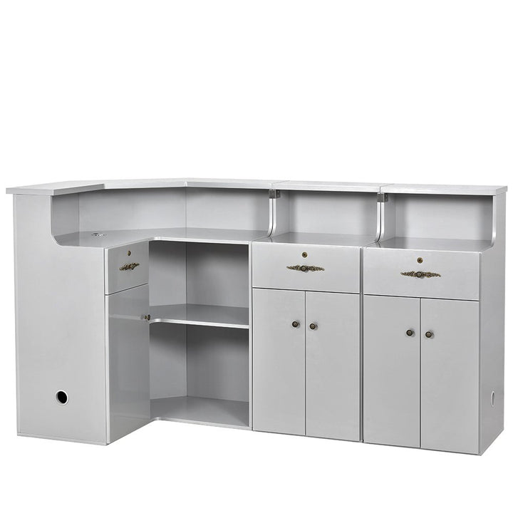 Valencia Combination - LED Standing Reception Desk