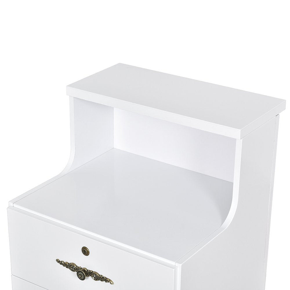 Valencia Prime - LED Antique Small Reception Desk