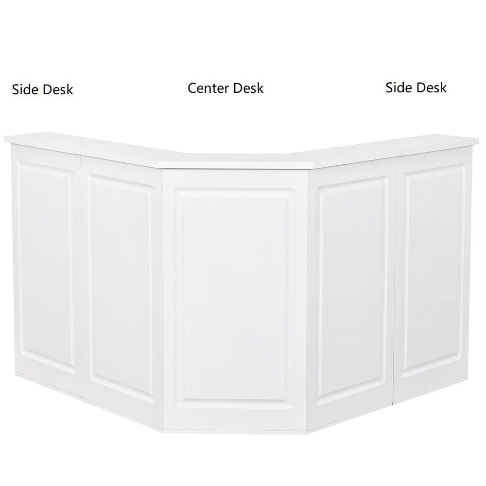 Valencia Combination - LED Standing Reception Desk