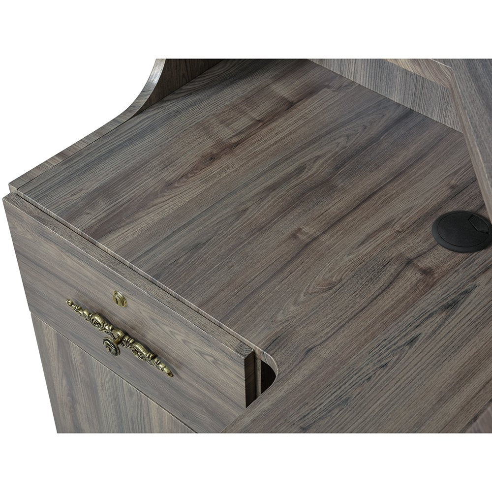 Valencia Combination - LED Standing Reception Desk