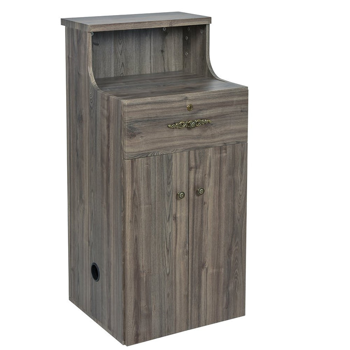Valencia Prime - LED Antique Small Reception Desk