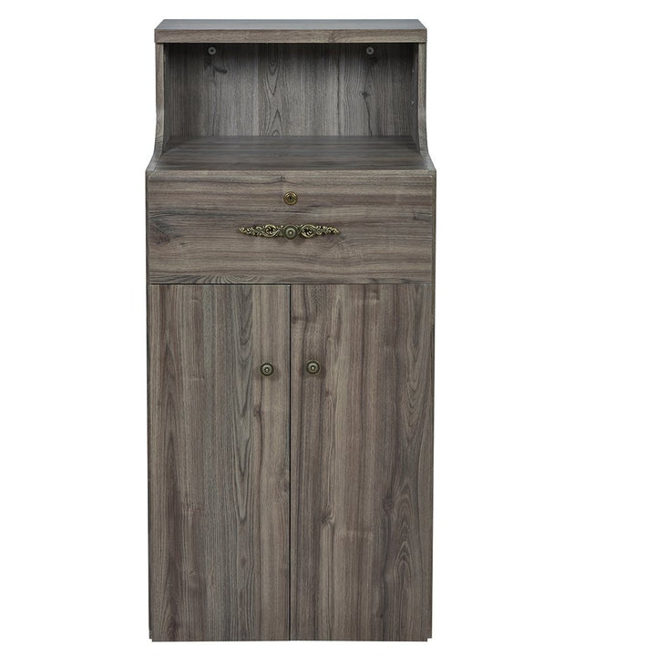 Valencia Prime - LED Antique Small Reception Desk