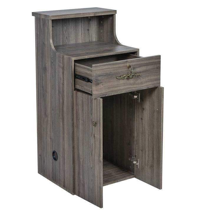 Valencia Combination - LED Standing Reception Desk