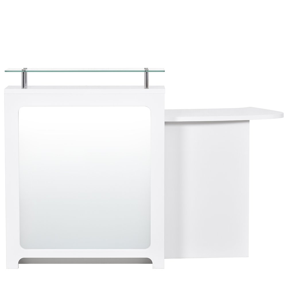 Gattino Modern Reception Desk ADA approved with LED Lighting