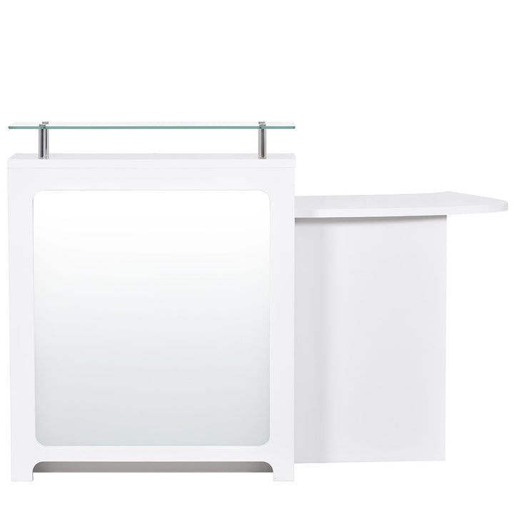 Gattino Modern Reception Desk ADA approved with LED Lighting