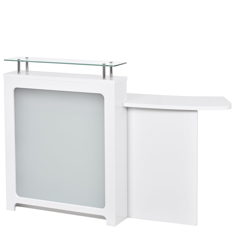 Gattino Modern Reception Desk ADA approved with LED Lighting
