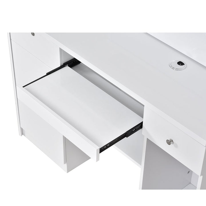 Gattino Modern Reception Desk ADA approved with LED Lighting